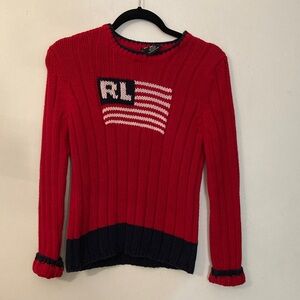 Vintage polo jeans co. Ralph Lauren sweater